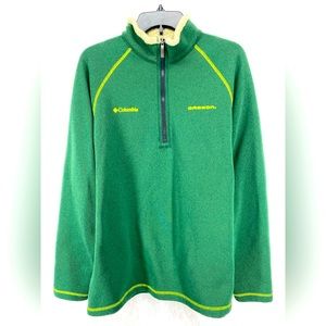 Oregon Ducks Columbia mens pullover large